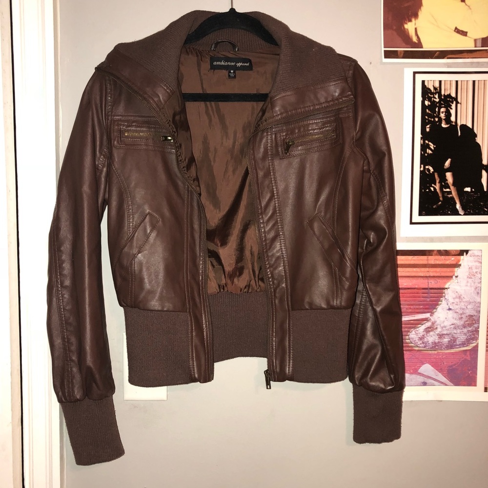 “LEATHER” JACKET
